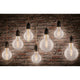 E27 4,8 LED Globe Filament 2700K Klar