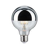 E27 4.8W LED Globe 2700K head mirror silver
