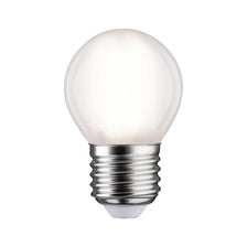E27 4,8W LED Tropfen Filament Matt 4000K, Paulmann Leuchtmittel mit mattem Glas und E27-Sockel