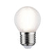 E27 4,8W LED Tropfen Filament Matt 4000K