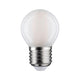 E27 4,8W LED Tropfen Filament Matt 4000K
