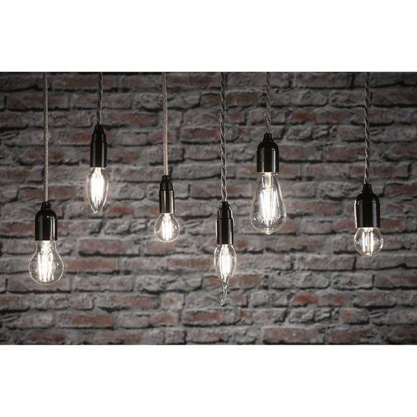 E27 4,8W LED Tropfen Filament Matt 4000K dekorative Pendelleuchte mit sichtbarer Filament-Optik