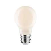 E27 5,1W LED Birne Filament Dimmbar Matt 2700K, Paulmann, mattes Vollglas, warmweißes Licht