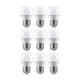 E27 5,5W LED Leuchtmittel Bündel 9er Pack (3x3) Tropfen 2700K