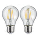 E27 5W LED Birne Filament Klar 2700K