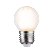 E27 5W LED Tropfen Filament Dimmbar 2700K Matt, Paulmann LED-Tropfenlampe mit mattem Glas für warmweißes Licht