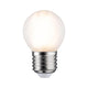E27 5W LED Tropfen Filament Dimmbar 2700K Matt