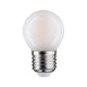E27 5W LED Tropfen Filament Dimmbar 2700K Matt