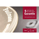 E27 5W LED Leuchtmittel 4er Bündel Klar 2700K