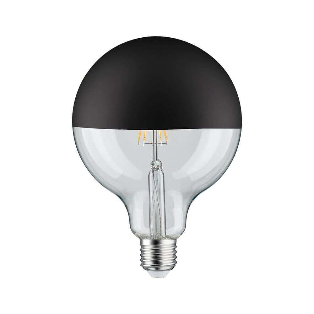 E27 6,5W LED Kopfspiegel Schwarz-Matt Dimmbar 2700K