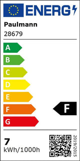 E27 6,5W LED Kopfspiegel Schwarz-Matt Dimmbar 2700K