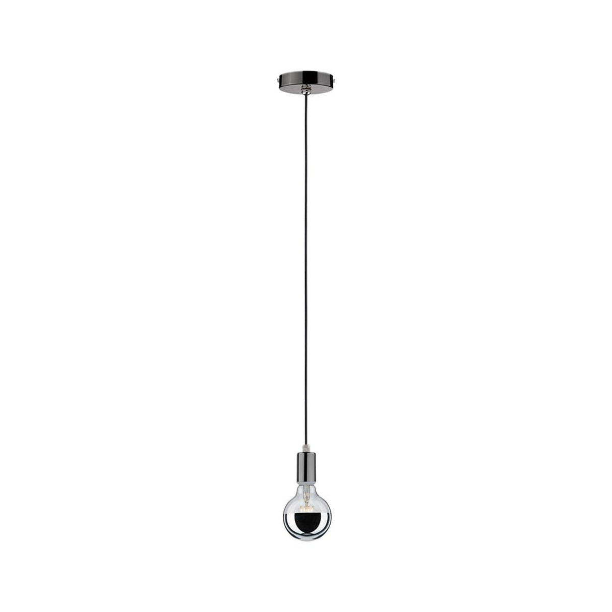 E27 6,5W LED Globe Kopfspiegel Dimmbar 2700K Silber