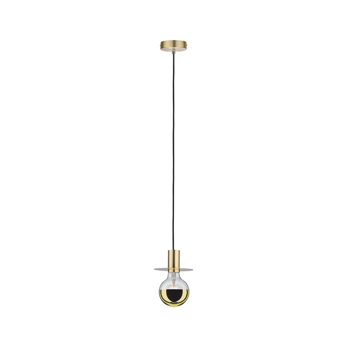 E27 6,5W LED Globe Kopfspiegel Gold 2700K Dimmbar