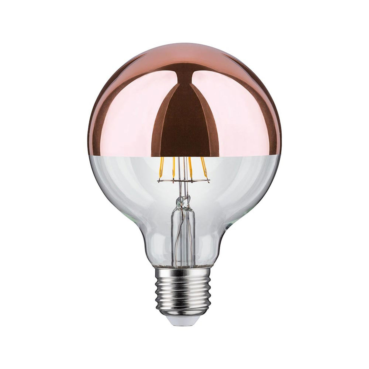 E27 6,5W LED Globe Kopfspiegel 2700K Kupfer