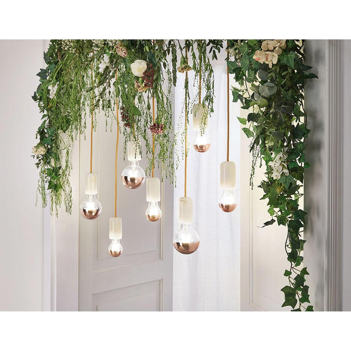 E27 6,5W LED Globe Kopfspiegel 2700K Kupfer