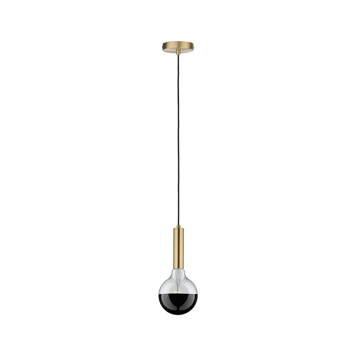 E27 6,5W LED Globe Kopfspiegel Schwarz, Chrom Dimmbar 2700K