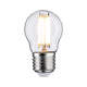 E27 6,5W LED Tropfen Filament 2700K Dimmbar Klar