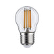 E27 6,5W LED Tropfen Filament 2700K Dimmbar Klar