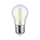 E27 6,5W LED Tropfen 2700K Filament Klar