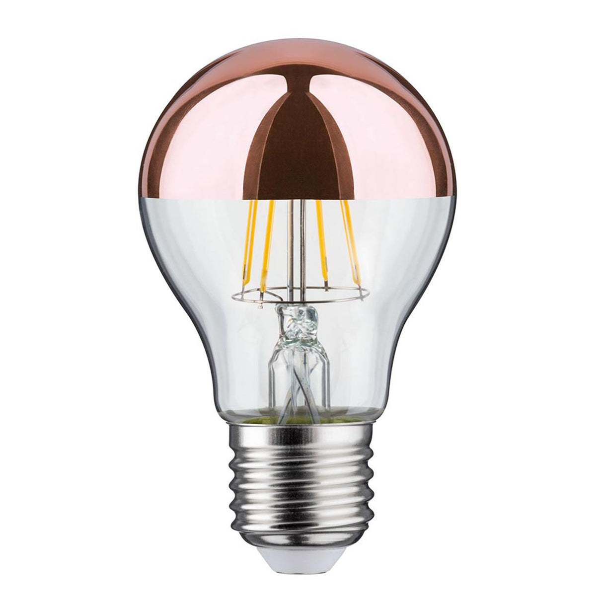 E27 6,5W LED Birne 2700K Kopfspiegel Kupfer