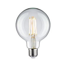 E27 LED-Filament Globe 7,5W 2700K Klar Leuchtmittel mit sichtbaren Filamenten und E27-Sockel