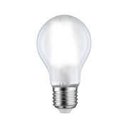 E27 7,5W LED Birne Filament Dimmbar 6500K Matt, mattierte Paulmann Glühbirnenform mit E27-Fassung
