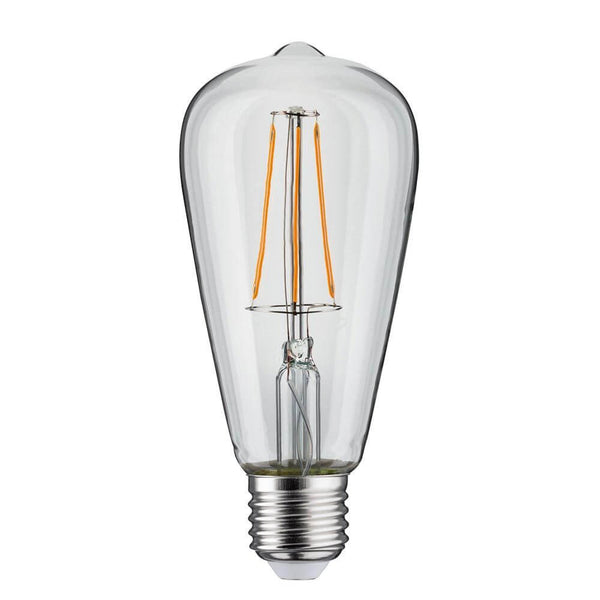 E27 7,5W LED Kolben Filament 2700K Dimmbar Klar, klare Vintage-LED-Lampe mit warmweißem Licht