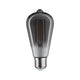 E27 7,5W LED Kolben Rustikal Rauchglas 1800K Dimmbar