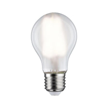 E27 LED 7W Birne Filament Matt 4000K, matte Paulmann Glühbirne mit sichtbarer Filamentoptik und neutralweißem Licht