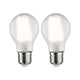 E27 7W LED Birne 2er-Set Filament Matt 4000K