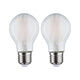 E27 7W LED Birne 2er-Set Filament Matt 4000K