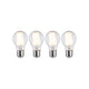 E27 7W Leuchtmittel 4er Bündel Filament 2700K Allgebrauchslampe