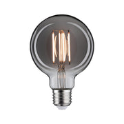 E27 8W LED Globe Dimmbar Rauchglas 1800K, dimmbare Globelampe mit warmem Licht und sichtbarem Filament