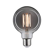 E27 8W LED Globe Dimmbar Rauchglas 1800K, dimmbare Globelampe mit warmem Licht und sichtbarem Filament