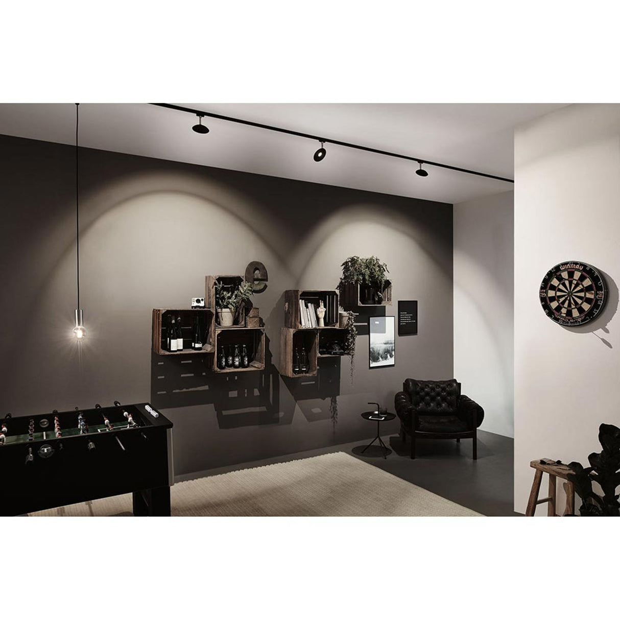 E27 8W LED Globe Dimmbar Rauchglas 1800K