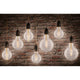 E27 9 LED Globe Filament 2700K Klar