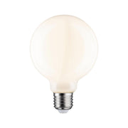 E27 9W LED Globe Filament Dimmbar 2700K Opal-Weiß, opale Globenlampe mit sichtbaren Filamenten