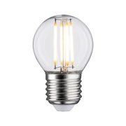 E27 LED 5W Tropfen 2700K Filament Klar Paulmann, warmweißes Filament-Leuchtmittel mit klarem Glas und kompaktem Tropfendesign
