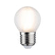 E27 LED 5W Tropfen Filament 2700K Matt