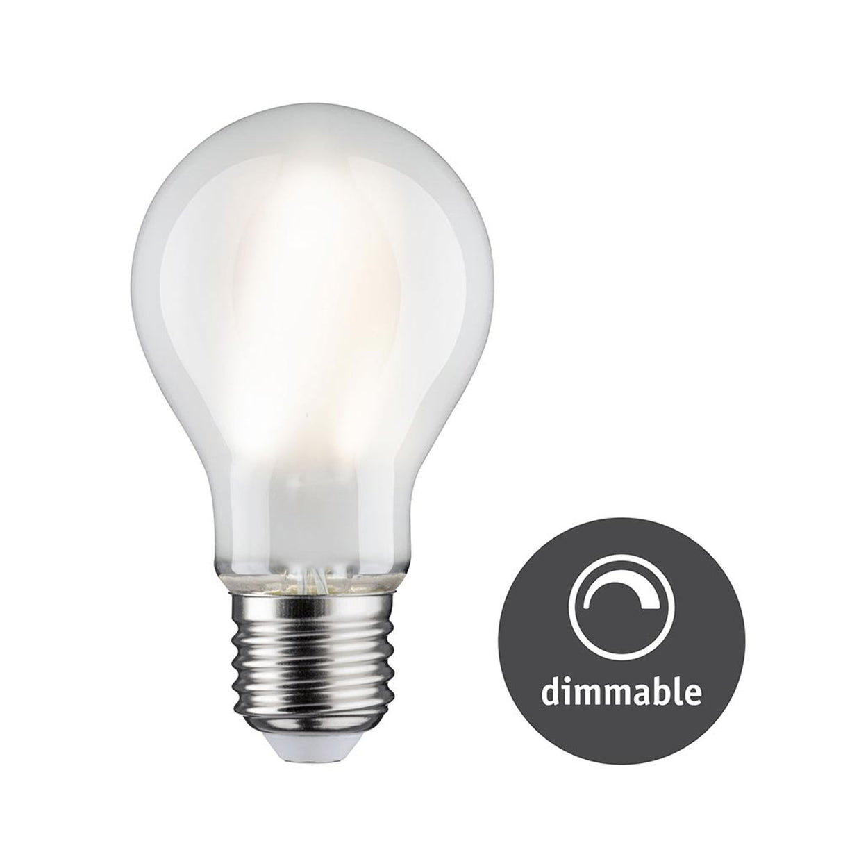 E27 LED 9W Birne Filament Matt 4000K Dimmbar