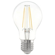 E27 LED A60 Dimmbar per Schalter Warmweiß 2700K 806lm 7W LED-Lampe mit klarem Glaskolben