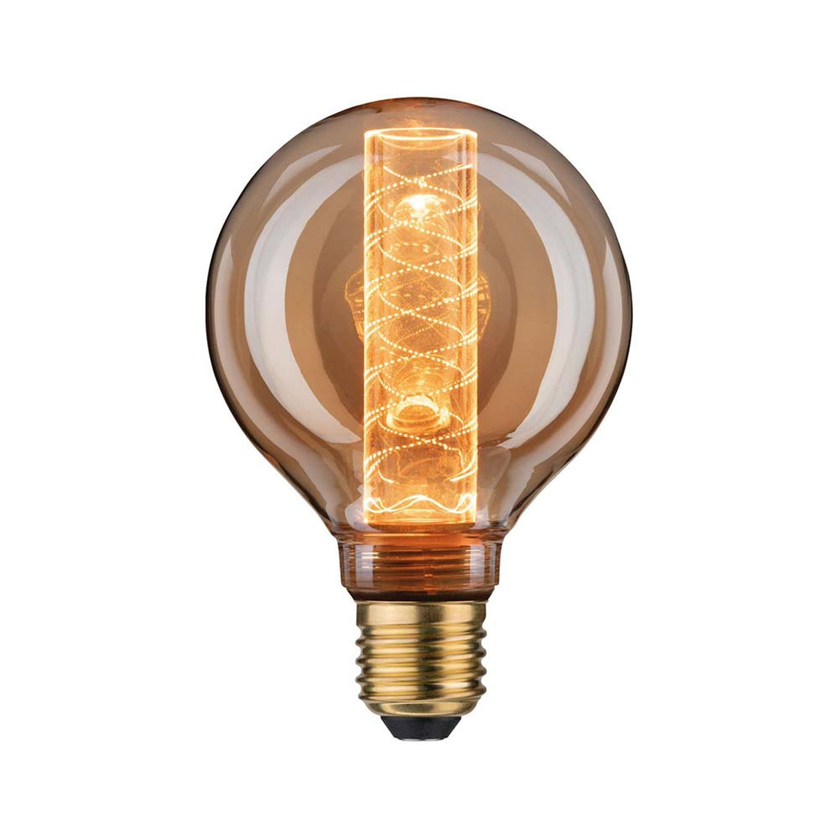 E27 LED G95 Spiralmuster 200lm 1800K Goldfarben