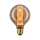 E27 LED G95 Spiralmuster 200lm 1800K Goldfarben