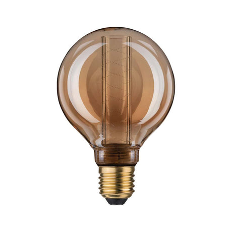 E27 LED G95 Spiralmuster 200lm 1800K Goldfarben