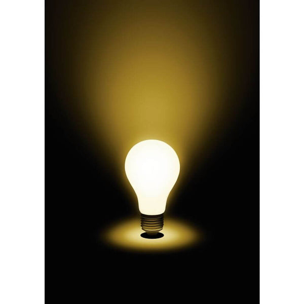 E27 LED A60 Milky Warmweiß 2700K 1055lm 9W für warmes Licht in Wohn- und Essbereichen