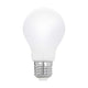 E27 LED A60 Leuchtmittel in milky warmweiß 2700K mit 1055lm für Wohn- und Essbereiche.