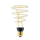 E27 LED Retro Art Line Extra Warmweiß 1900K Dimmbar – kunstvolle Lampe mit Spirallampe Design.