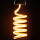 E27 LED Retro Art Line Extra Warmweiß 1900K Dimmbar in spiralform mit warmem Licht