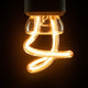 E27 LED Retro Art Line Extra Warmweiß 1900K Dimmbar mit kunstvoller Lichtskulptur