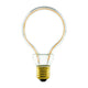 E27 LED Retro Art Line Extra Warmweiß 1900K Dimmbar - klassische Lampenform in transparentem Design.